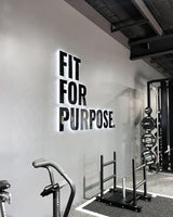 Fit For Purpose Backlit Letter Sign