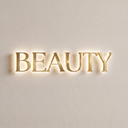 Beauty Backlit Letter Sign