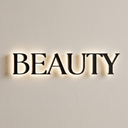 Beauty Backlit Letter Sign