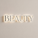 Beauty Backlit Letter Sign