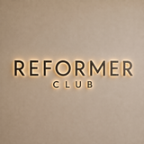 Reformer Club Backlit Letter Sign
